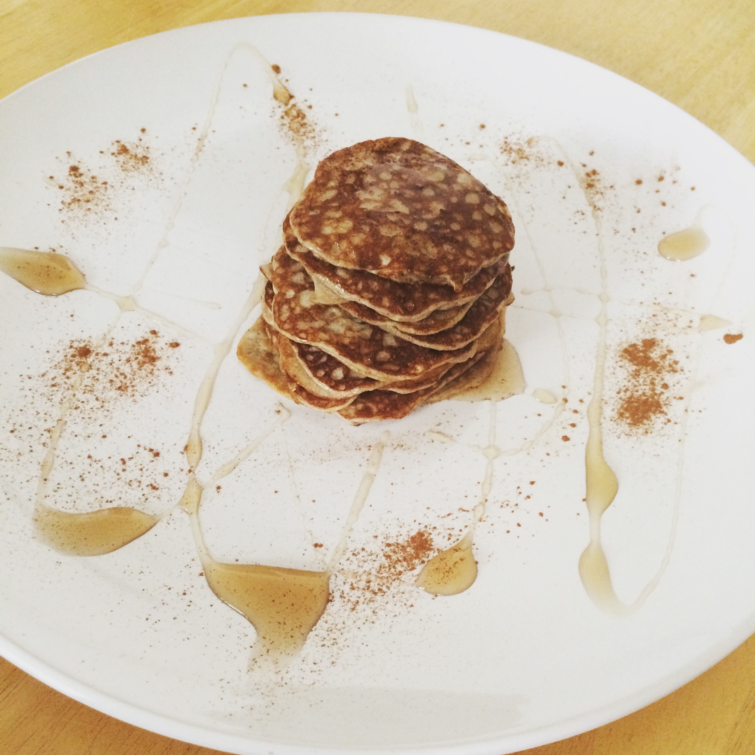Flourless banana pancakes