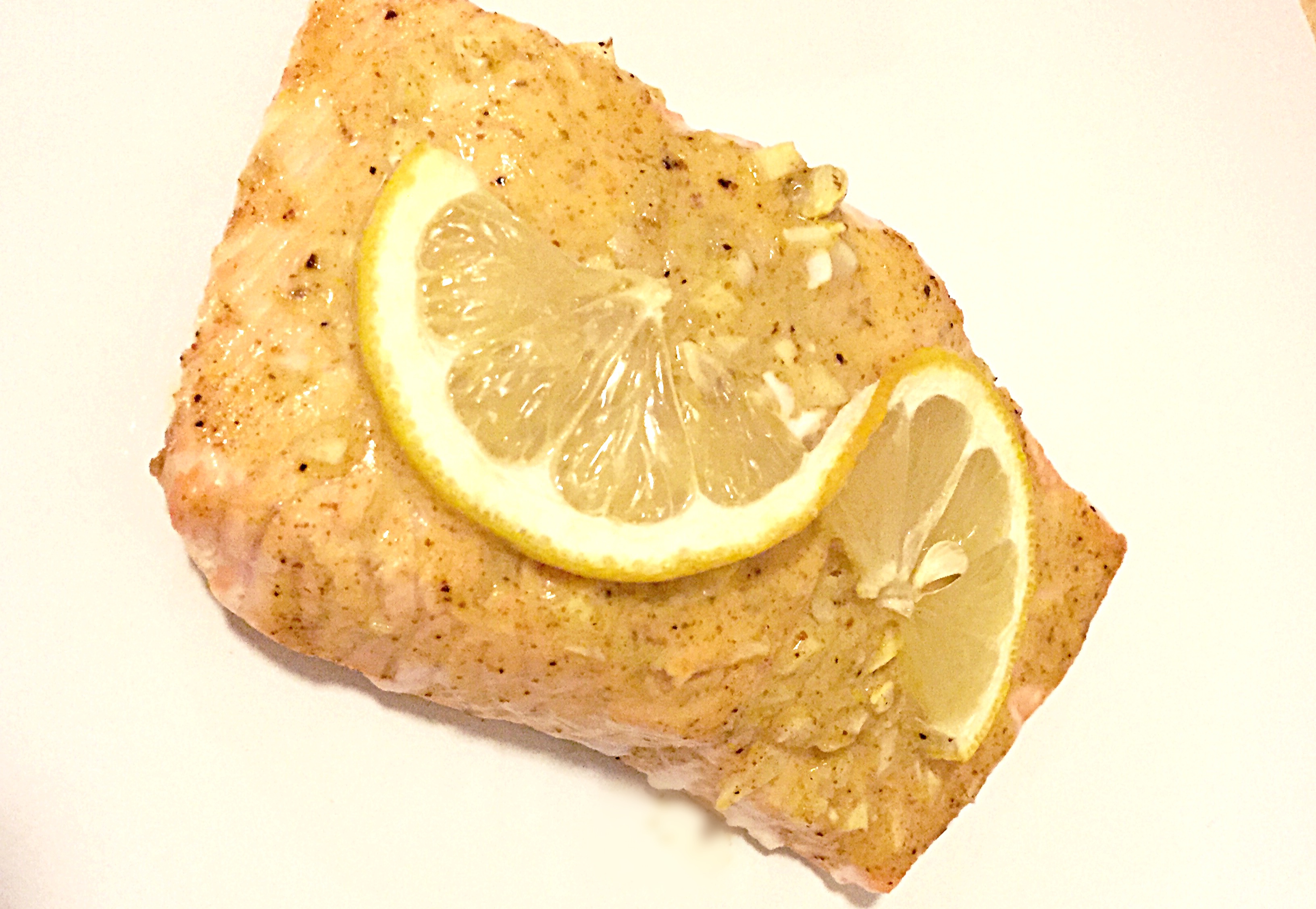 Mustard and Lemon Crusted Salmon