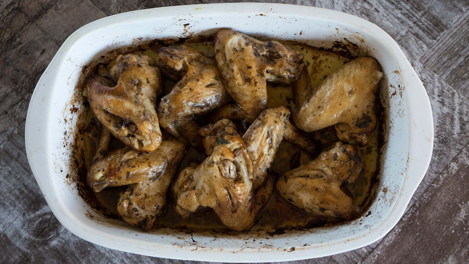 Mediterranean Chicken Wings