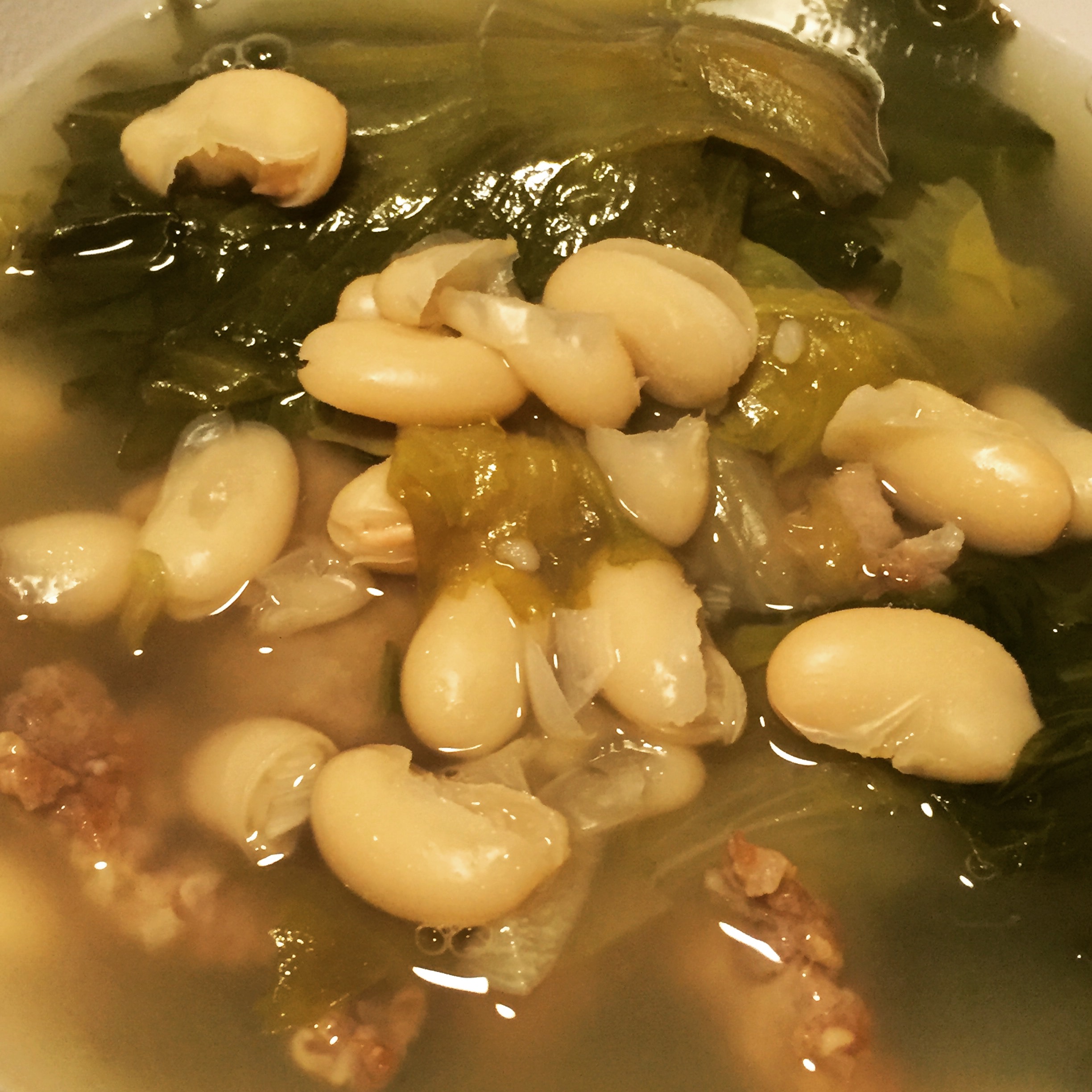 Escarole Beans & Sausage Soup